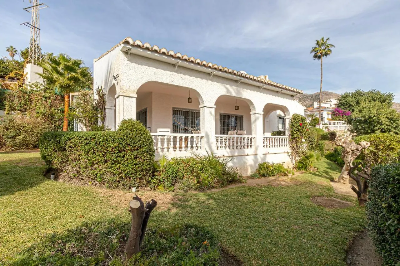 Nice Villa Anna Private Pool Garden Seaview Benalmadena Spain