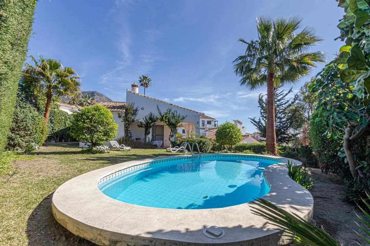 Nice Villa Anna Private Pool Garden Seaview Benalmadena Spain