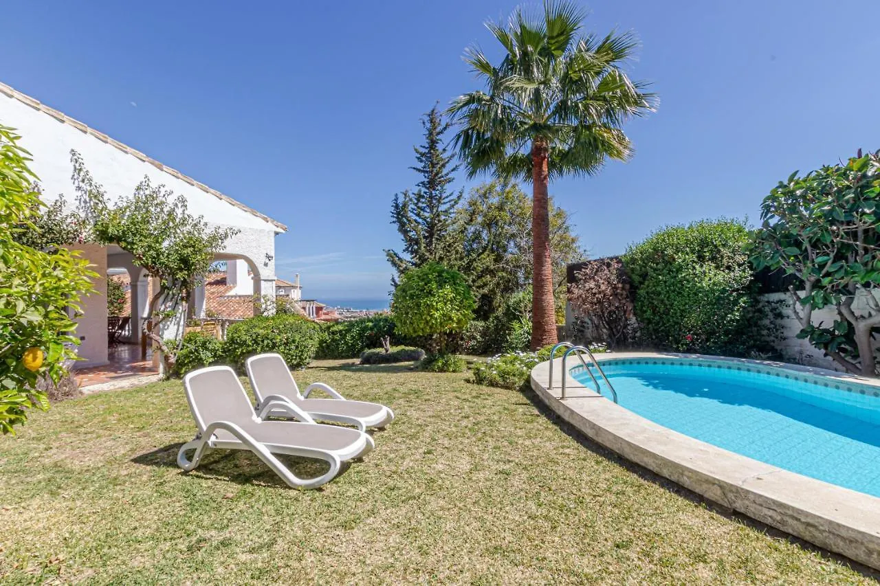 Nice Villa Anna Private Pool Garden Seaview Benalmadena