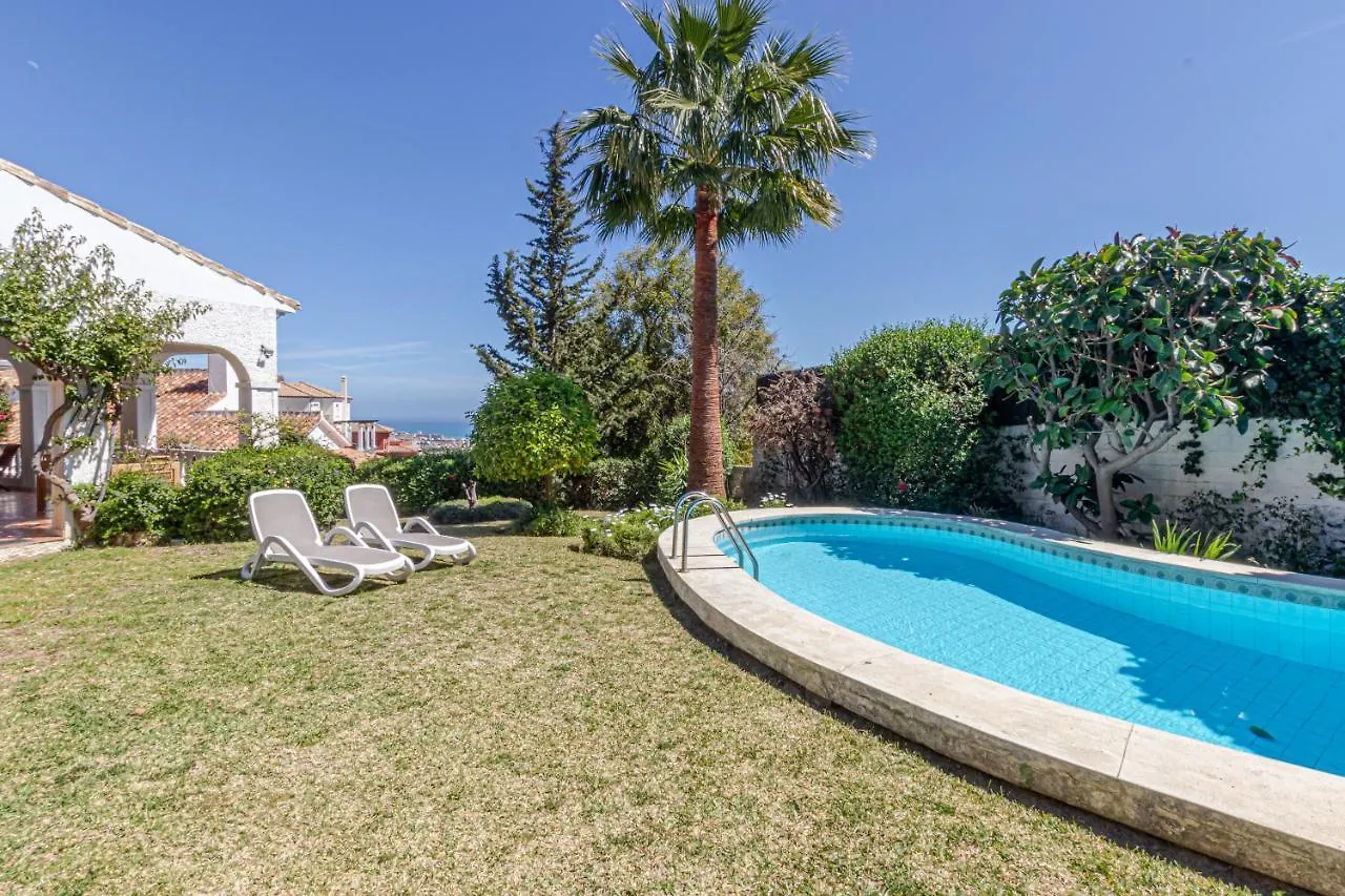 Nice Villa Anna Private Pool Garden Seaview Benalmadena
